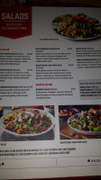 Boston Pizza menu