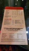 Boston Pizza menu