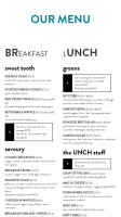 The Chef Next Door menu