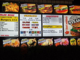 Fast Eddie's menu