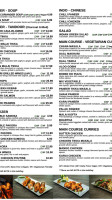Chef's Butter Chicken menu
