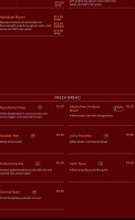 Chef's Butter Chicken menu