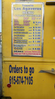 Bento Sushi menu