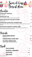 Swan At Carp menu