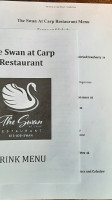 Swan At Carp menu