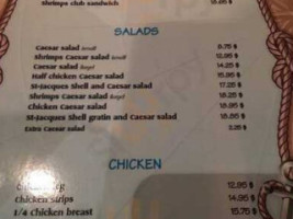 Brasserie Pub 21 menu