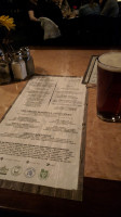 The Grizzly Grill menu