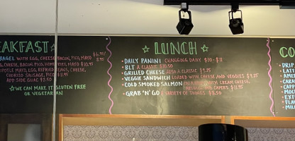 Barkley Cafe Speisekarte