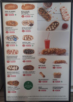 Beavertails Queues De Castor Speisekarte