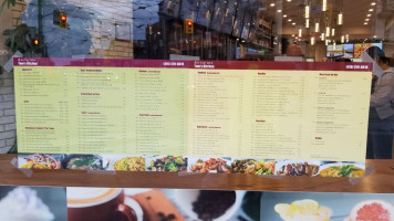 Boba Boy menu