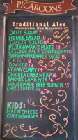 Picaroons menu