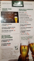 Midtown Tavern menu