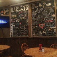 Harley's Pub and Perk inside