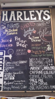 Harley's Pub and Perk menu