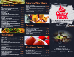 Curry Town Fine Authentic Indian Cuisine Carta