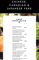 Maple Leaf Queen's Buffet menu