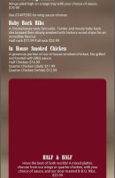 The Smokehouse Pub & Grill Carte