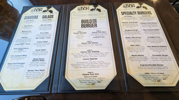 Burger Don menu