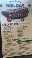 Chuck's Roadhouse Carte