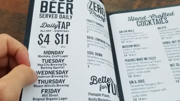 East of Brunswick Pub & Kitchen Carte