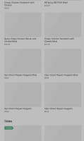 Burger King menu