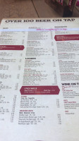 Craft Beer Market Toronto menu