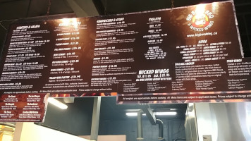 Big bone bbq menu