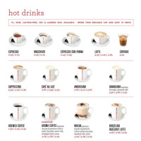 Aroma Espresso Bar menu