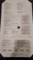 The Keg Steakhouse menu