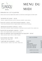Le Moulin menu