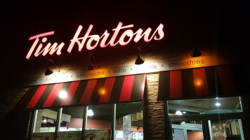Tim Horton outside
