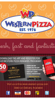 Western Pizza Express menu