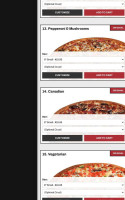 Family Pizza menu
