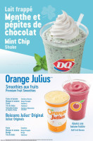 Dairy Queen menu