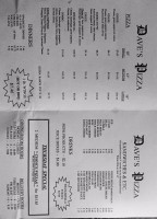 Dairy Queen menu
