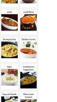 Indian Cari De L'inde menu