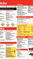 Wok Box Menu