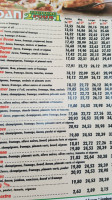 Chez Dan Pizzéria Toujours 2 pour 1 menu