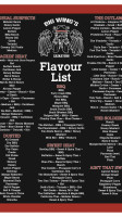 Tim Hortons Dc menu