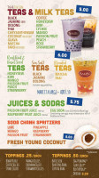 Bambu Desserts And Drinks menu