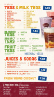 Bambu Desserts And Drinks menu