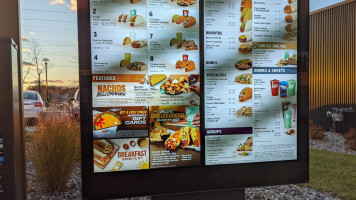 McDonald's menu