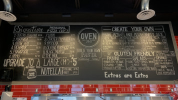 Oven 360 Grand Marais menu