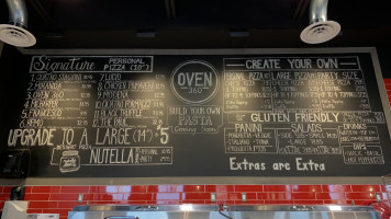 Oven 360 Grand Marais menu