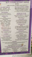 Mile And A Quarter Ice Cream menu
