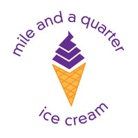 Mile And A Quarter Ice Cream logo