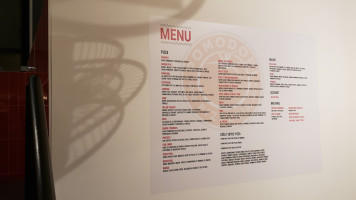 Pomodori Pizzeria Speisekarte