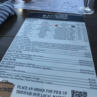 Bliss Bakery Bistro menu