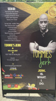 Tommie's Jerk menu