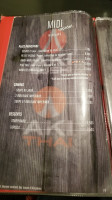 Aki Sushi Aki Thai menu